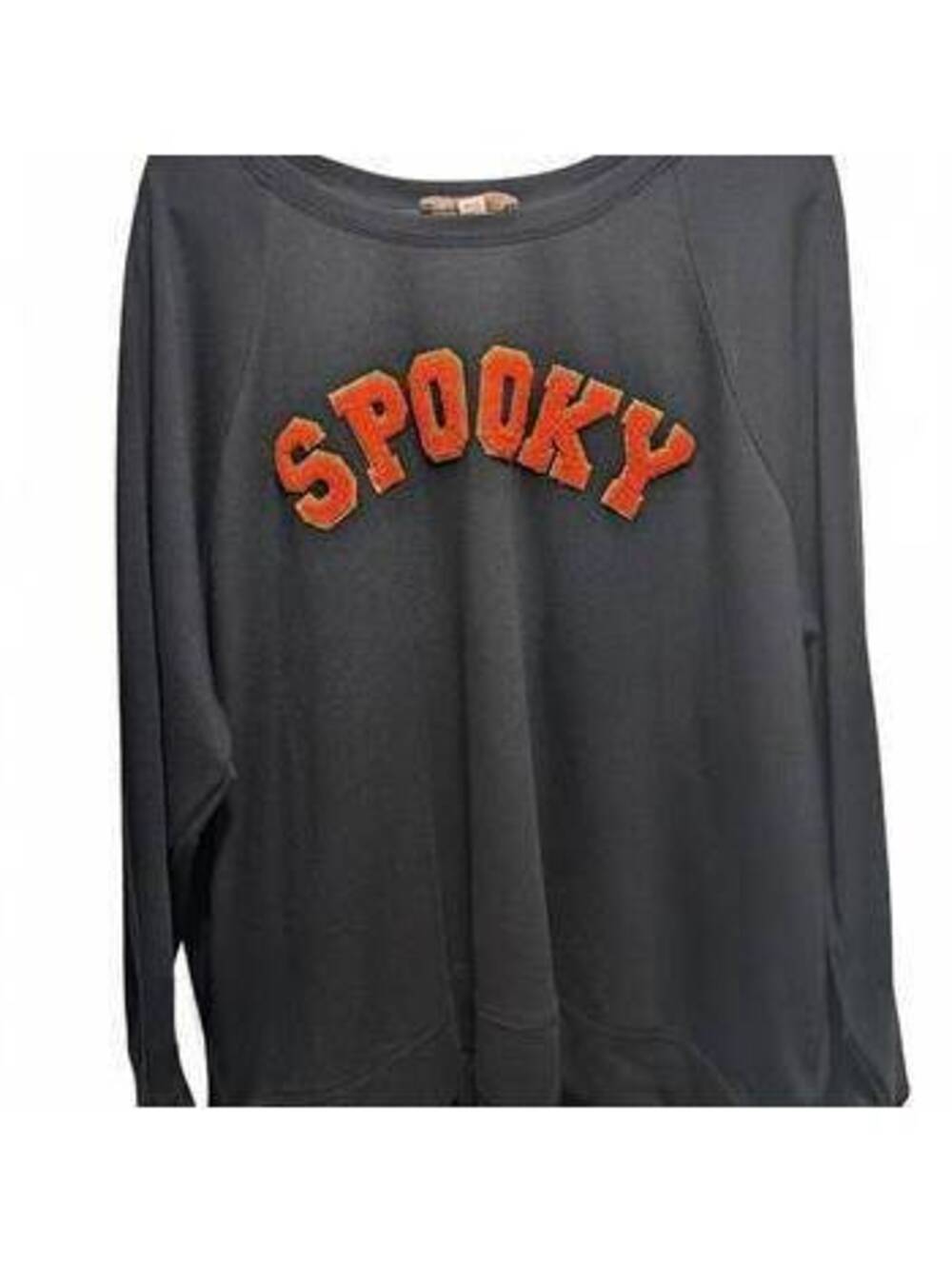 Philosophy By Republic Halloween SPOOKY Women’s Sweatshirt Long Sleeve 1X